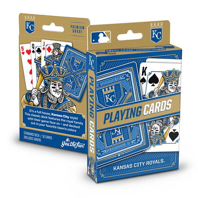 Masterpieces Officially Licensed Mlb Kansas City Royals Playing Cards - 54  Card Deck For Adults : Target