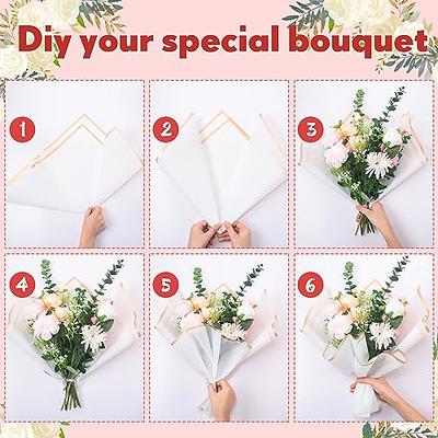 Black Waterproof Floral Wrapping Paper Sheets With Golden Edge Fresh Flowers  Bouquet Gift Packaging Korean Florist Supplies, Wrapping Paper, Tissue Paper,  Flower Bouquet Supplies, Gift Wrapping Paper, Flower Wrapping Paper, Gift  Packaging