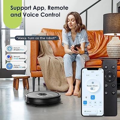 Lefant M210 Pro Robot Vacuum Cleaner, Tangle-Free 2200Pa Suction,  Slim,Quiet, Self-Charging Wi-Fi/APP Remote Connected Robotic Vacuum  Cleaner, Work