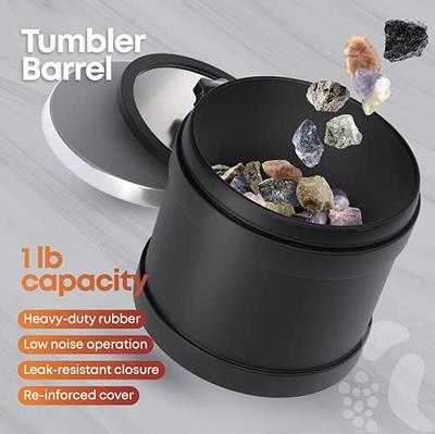 Professional Rock Tumbler Kit, Large 2.5Lb Barrel Rocks Tumbler Kit, Stem  Science Gift for Kids and Adults, 9-Day Timer&3-Speed Motor, Include Rocks