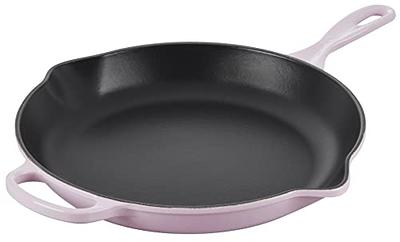 Le Creuset Cast Iron Signature Square Skillet Grill in Shallot