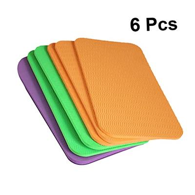 Veemoon 6pcs Exercise Matts for Floor Padded Yoga Mat Flooring Knee Pads  Yoga Fitness Accessories Yoga Knee Elbow Small Mat Yoga Sitting Pad  Kneeling Cushion Fitness Equipment Elbow Pads - Yahoo Shopping