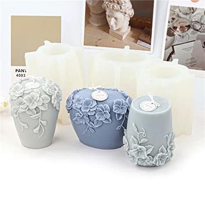 Unique Candle Molds Resin Casting Mould For DIY Candle Pumpkin Jars  Silicone Molds 3D Candle Silicone