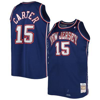 Mitchell & Ness Men's Mitchell & Ness Vince Carter White Toronto Raptors  Big Tall Hardwood Classics Swingman Jersey