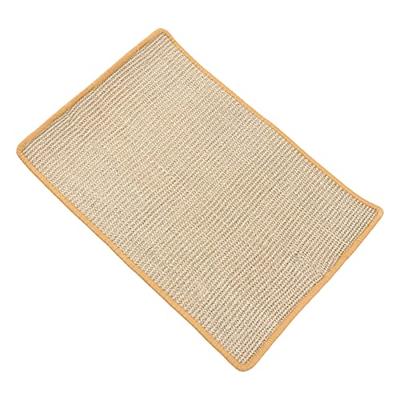 FRISCO Rectangular Cat Litter Mat, Beige, Large 