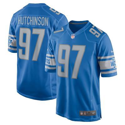 Youth Nike T.j. Hockenson Gray Detroit Lions Atmosphere Game Jersey