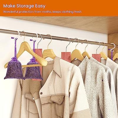 Homode Cedar Blocks for Clothes Storage, Cedar Wood Chips and Balls for  Closets and Drawers, Fresh Scented Sachets, 40 Pack