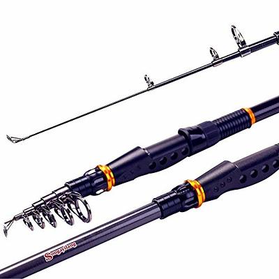 Telescopic Fishing Rod Portable Carbon Ultralight Rods for Travel Bass  Offshore Fishing Rod 1.8m 