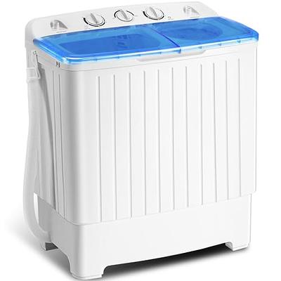 Superday Portable Washing Machine, 2 In 1 Small Washing Machine and Spin  Dryer Combo, 14.5lbs Compact Mini Twin Tub Washing Machine for Camping