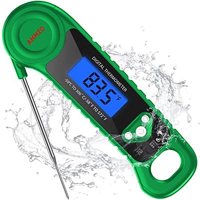 Smalibal Digital Meat Thermometer, Battery Powered Waterproof Instant Read  Thermometer with Wireless Prob for Cooking Food, Baking, Liquids, Candy,  Grilling BBQ A - Yahoo Shopping