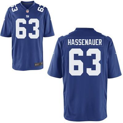 Youth Nike Royal New York Giants Custom Game Jersey