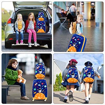 Goplus Kids Luggage, 16'' Carry on Suitcase with LED Wheels, Waterproof  Hard Shell, Lightweight Rolling Luggage for Travel, Birthday Christmas  Gifts