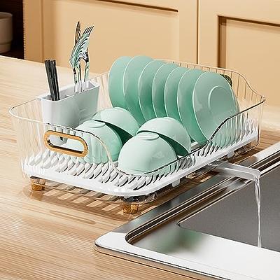 Silicone Dish Drying Mats With Utensils Holder, Heat Resistant