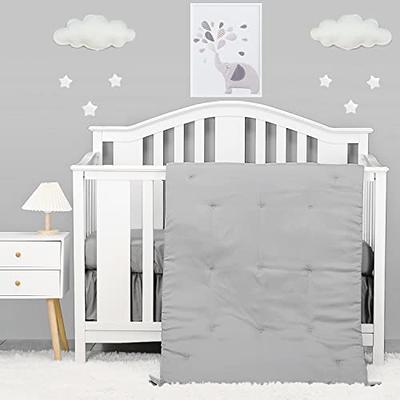 Crib Bumpers Pads, 4Pcs Breathable__Crib Bumper Padded_Cotton Crib Liner  for Inside Crib Padding Soft_Baby Crib Protector Pads Sets for Boys and  Girls (Grey) - Yahoo Shopping