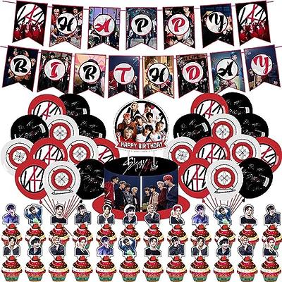 Birthday Party Supplies For Five Nights at Freddy's Includes Banner, Cake  Topper, 24 Cupcake Toppers - 24 Balloons and Backdrop