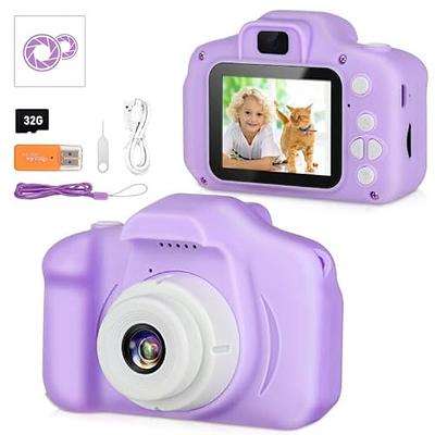 Kids Camera Girl Toys for 3-8 Year Old Girls Children Digital Cameras  Shockproof Protection Ideal Christmas Birthday Gifts for 4 5 6 7 8 9 Year  Old