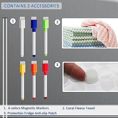  Magnetic Board for Wall for Magnets Display, Stainless Steel  16.5 x 11.8 : Office Products