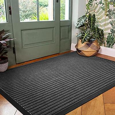 Door Mats Outdoor Front Door Mat Outside Entry Doormats Home Entrance Floor  Back Door Waterproof Entryway Rug Non Slip Heavy Duty All Weather