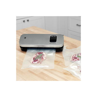 Foodsaver Space Saving Compact Machine Vacuum Sealer, Black 