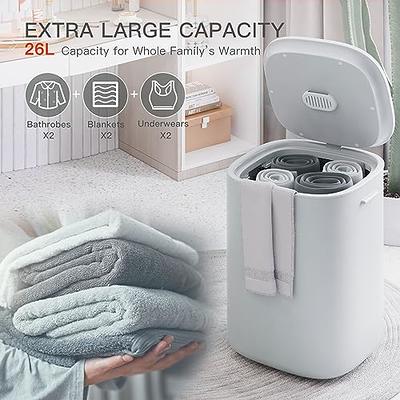  Live Fine Towel Warmer, Bucket Style Luxury Heater with LED  Display, Adjustable Timer, Auto Shut-Off