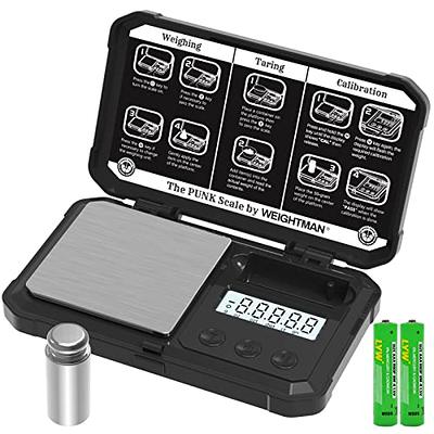 1000g/ 0.01g Small Pocket Jewelry Scale, Digital Kitchen Scale with 2  Trays, Stainless Steel Gram Scales Weight Gram and Oz, Digital Herb Scale