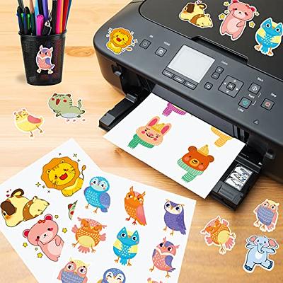 Wholesale JOYEZA Premium Printable Vinyl Sticker Paper for Inkjet Printer  20 Sheets Glossy White Waterproof, Dries Quickly Vivid Colors, Holds Ink  well- Tear Resistant - Inkjet & Laser Printer : Office Products