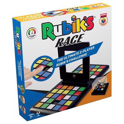 Rubik's Race, Metallic Edition Classic Fast-Paced Puzzle Strategy Sequence  Two Player Board Game, for Kids & Adults Ages 7 and up – Shop Spin Master