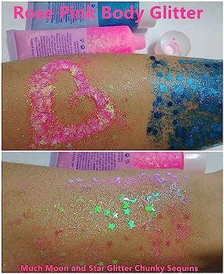 Go Ho Peach Pink Body Glitter,Singer Concerts Face Glitter  Makeup,Holographic Chunky Sequins Glitters for Eye Lip Hair Nails,Festival  Rave Accessories for Face Gems,04 Peach Pink Glitter - Yahoo Shopping