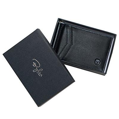  Gostwo Mens Slim Minimalist Front Pocket Wallet