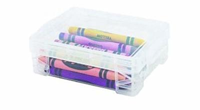 Lockermate Crayon Box, Clear, 1 Count