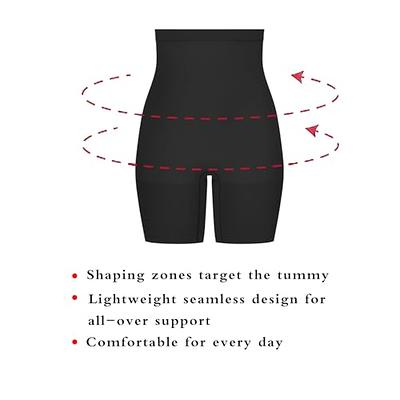 KKP Women's Shapewear Shorts Seamless High Waist Body Shaper Tummy Control  and Hip Lift Pants Black-L - Yahoo Shopping