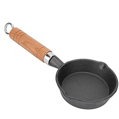 Cast Iron Flat Bottom Mini Nonstick Frying Pan Square Pancake Pan