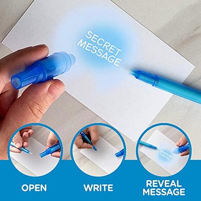 MALEDEN Invisible Ink Pens, 30 PCS Disappearing Ink Pens with UV Light,  Magic Spy Gear for Kids Birthday Party, Halloween, Christmas Stocking  Stuffers, Coolest Classroom Gifts - Yahoo Shopping