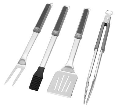 Dyiom 34-Pieces Stainless Steel BBQ Accessories Griddle Grill Tools Set  B09SFVWGNH - The Home Depot