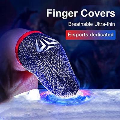 MGC ClawSocks Finger Sleeves for Gaming, Gamer Thumb Sleeves Mobile Gaming  Stabilizer Compression Support Sleeve, PUBG Finger Gloves for Gaming Gloves