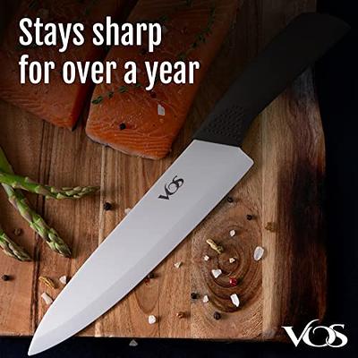 Vos Kitchen Knife Set With Block 13 Pcs