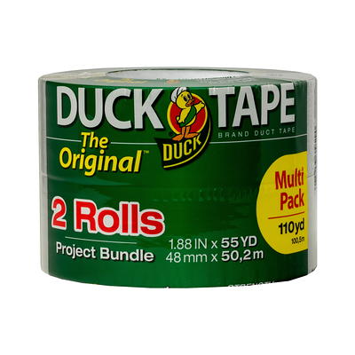 2 pack) Duck Brand 1.88 in x 45 yd. White Original Duct Tape