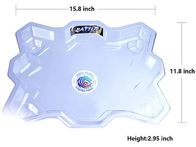 17Tek Stadium Battle Arena Training Ground for Beyblade Battling Games  (Blue 2)