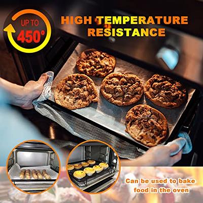 Air Fryer Basket for Oven: HOMURY Non-Stick Mesh Oven Air Fryer Basket with Tray  Air