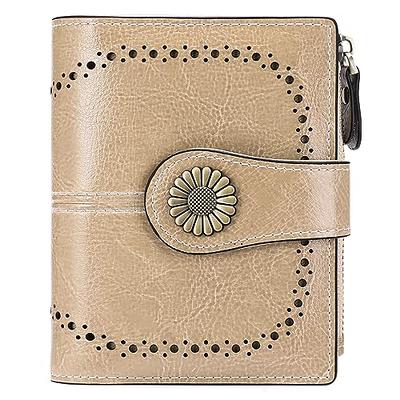 SENDEFN Womens Leather Bifold Wallet