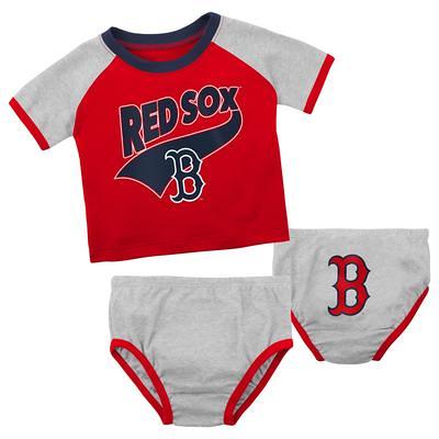 Boston Red Sox Tiny Turnip Youth Heart Bat T-Shirt - Red