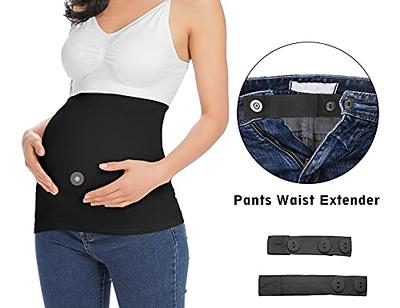 2-in-1 Pregnancy Belly Support Band - Belly Bands for Pregnant Women,  Maternity Belly Band, Pregnancy Belt, Belly Support for Pregnancy Must  Haves