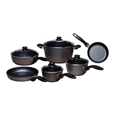 ZLINE 10-Piece Non-Toxic Stainless Steel and Nonstick Ceramic