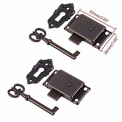 2Sets vintage drawer locks vintage wardrobe locks cabinet lock