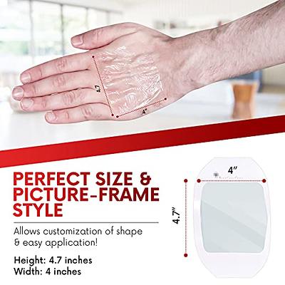 Waterproof Bandage Wound Shower Cover Shield Adhesive Film Patch with  Non-Stick Center Pad for Surgery Incisions Protector Chest Chemo Port