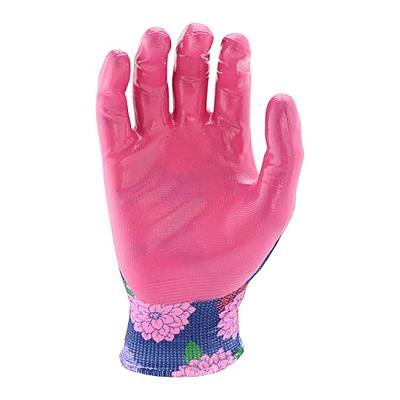 COOLJOB 6 Pairs Gardening Gloves for Women and Men, Ultra-thin PU Coated  Garden Yard Gloves, Breathable Anti-slip Work Gloves with Grip for Workers,  Gardeners, Pink & Blue, Small Size - Yahoo Shopping