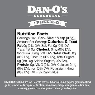 Dan-O's Seasoning Small 5 Bottle Combo