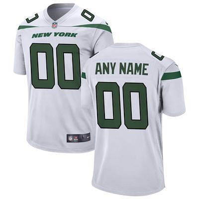 Nike Men's Nike Garrett Wilson White New York Jets Legacy Player Game Jersey