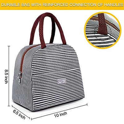 Reusable Lunch Bags for Women Insulated Lunch Box Lunch Bag Women Leakproof  Cooler Bag Lunch Container Meal Prep Womens Lunchbox for Men Lunch Tote