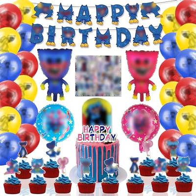  Anagram Bluey Bingo Balloons - Bluey Birthday Party Supplies  Balloon Bouquet Decorations Pack of 6 : Toys & Games